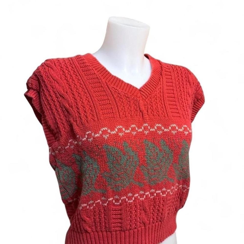 0005 The Villager red sweater vest